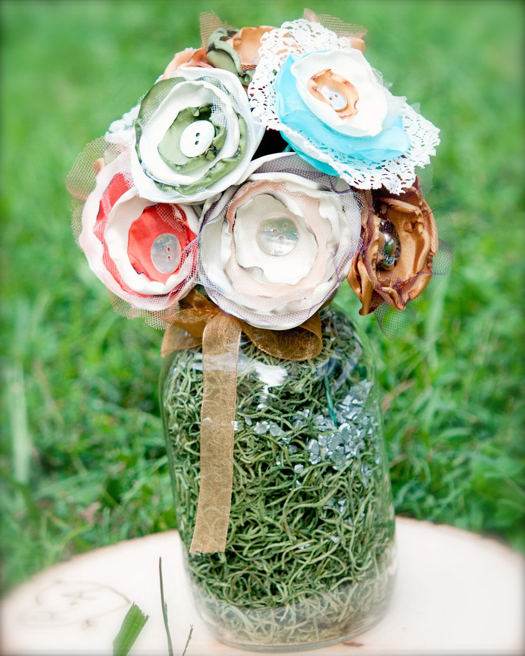 Fabric-floral-wedding-centerpiece-tulle-lace-mother-of-pearl.full