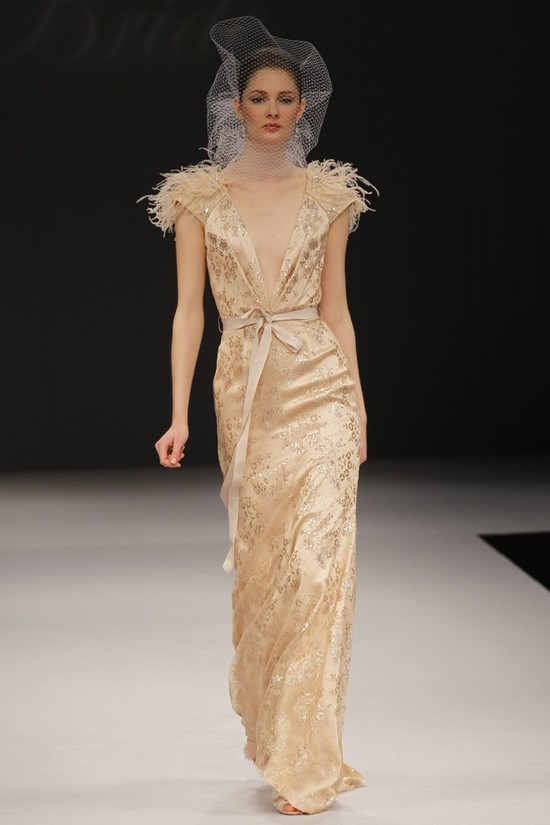 wedding dress spring 2012 bridal gowns badgley mischka cascadia