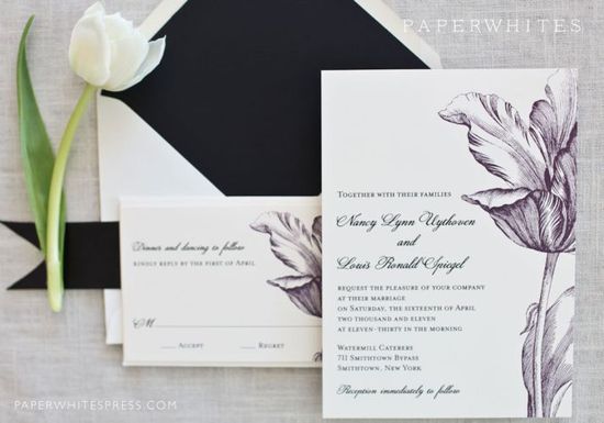 photo of Tulip Wedding Invitations