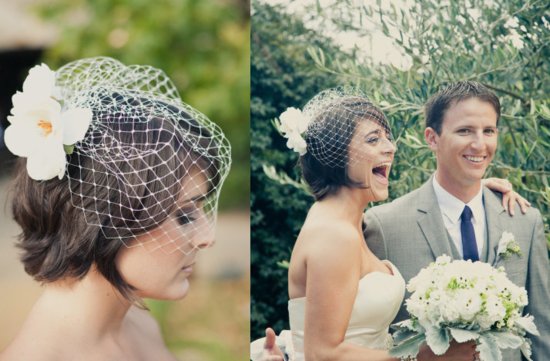photo of Short & Chic Wedding Hairstyles