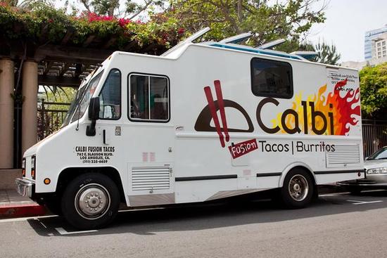 best wedding reception food trucks Calbi tacos BBQ fusion LA
