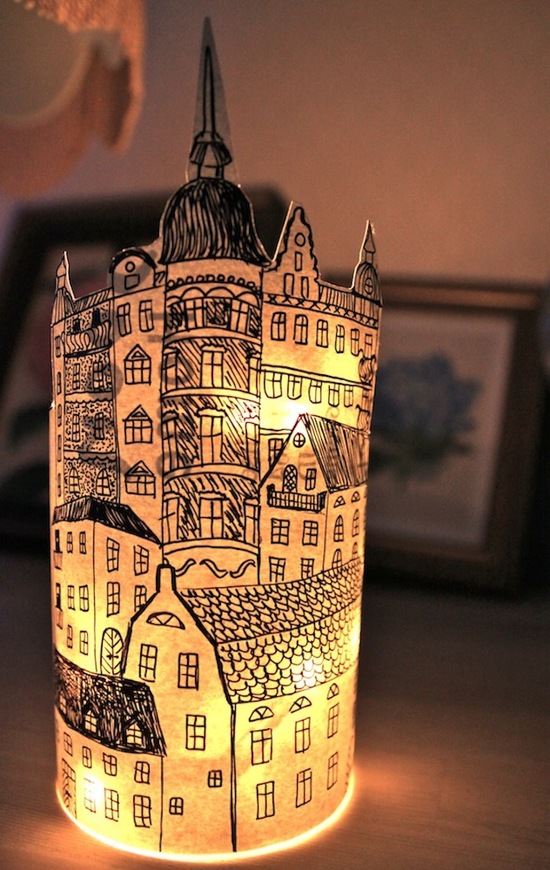 photo of wedding DIY projects creative reception lighting 1