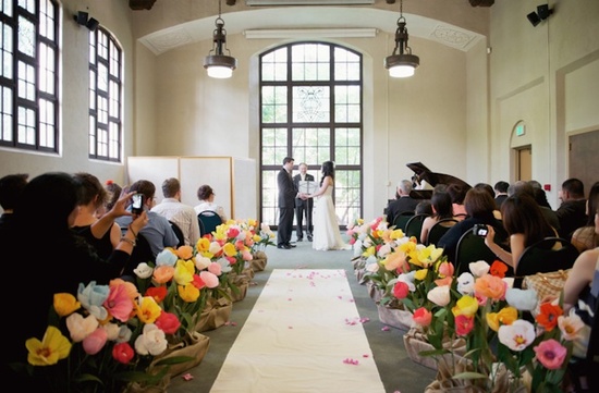 photo of 20 Unbelievably Pretty Ceremony Aisles