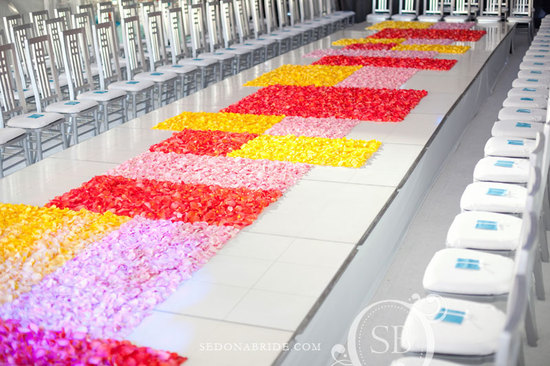 photo of 20 Unbelievably Pretty Ceremony Aisles