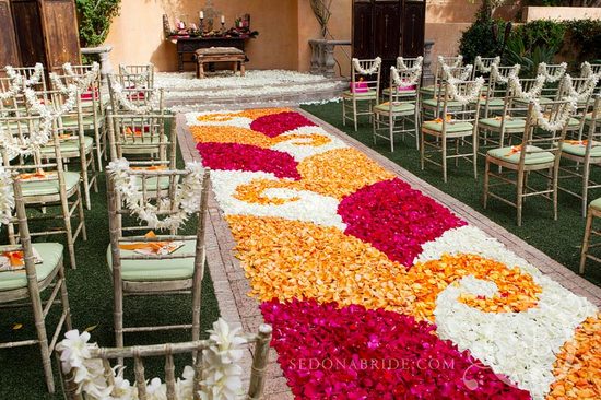 photo of 20 Unbelievably Pretty Ceremony Aisles