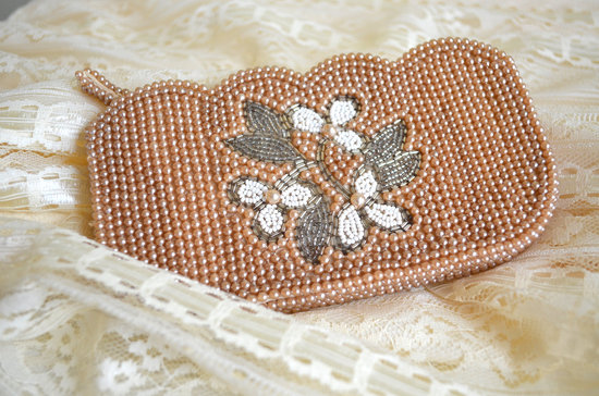 Something Old wedding accessories for brides beaded clutch 4