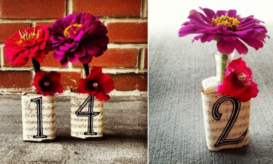 musical wedding theme reception decor centerpieces
