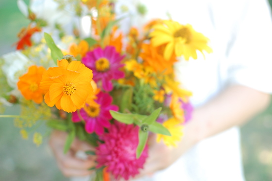 photo of Wedding Colors that Wow: Golden Marigold