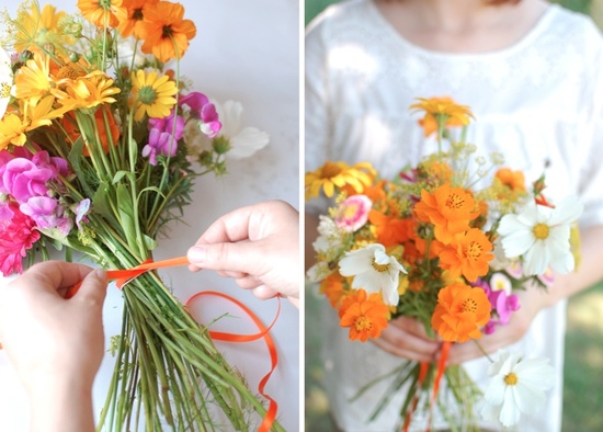 photo of Wedding Colors that Wow: Golden Marigold