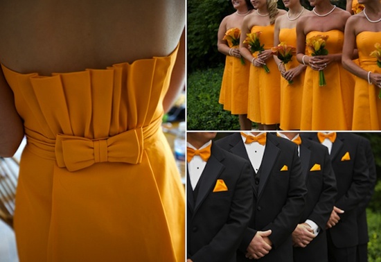 photo of Wedding Colors that Wow: Golden Marigold