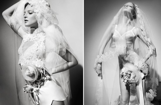 romantic bridal lingerie for the wedding night Vogue 1
