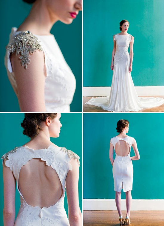 photo of Stunning 2013 Wedding Dresses by Project Runway Alum Carol Hannah