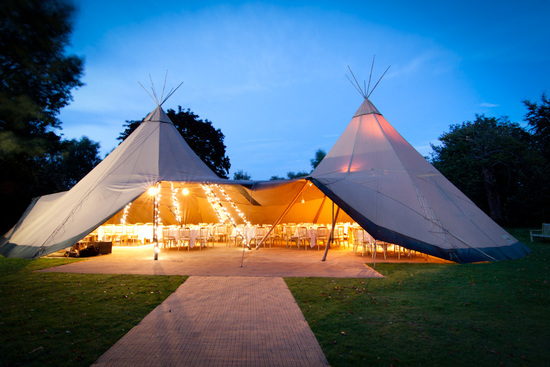 photo of Your First Dance Beneath... a Teepee?