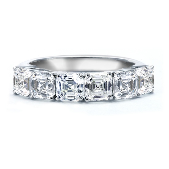 photo of Royal Asscher Engagement Ring, style AV-B-2-126