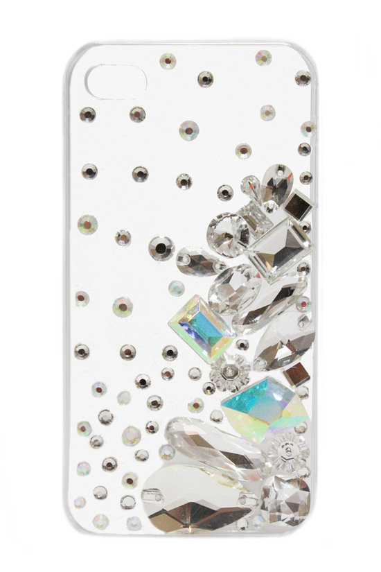 photo of favorite iphone cases for brides modern tech weddings white jeweled