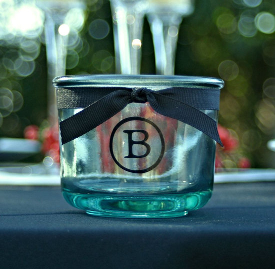 photo of good bad ugly of bachelorette party gifting custom votive holder